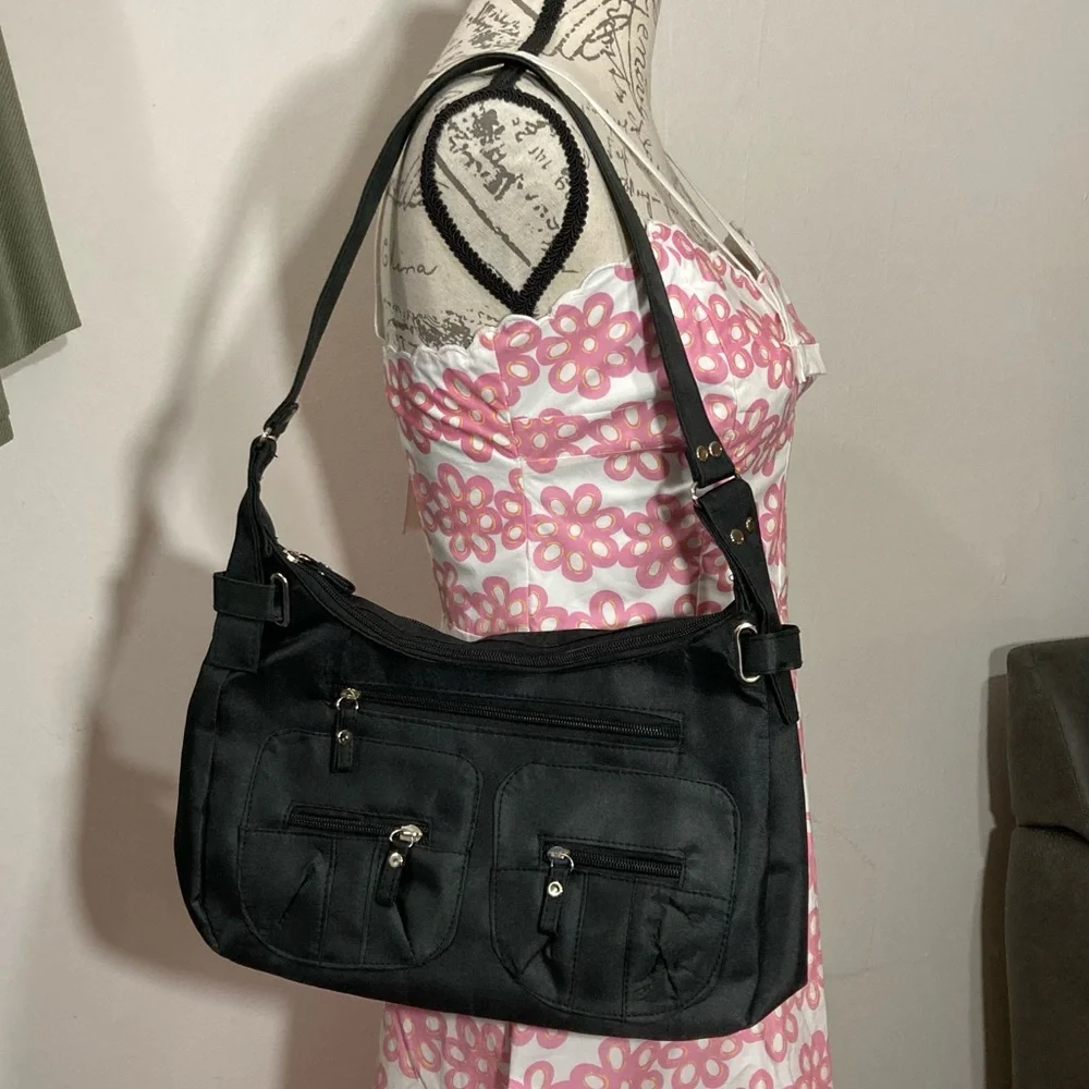 black polyester